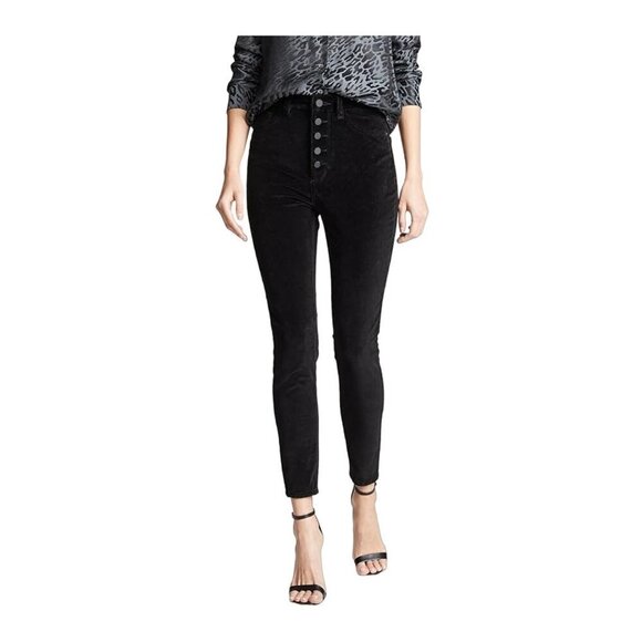 DL1961 Denim - DL1961 Chrissy Ankle-Ultra High Rise Velvet Skinny Lost Womens Size 26